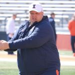 Illinois Offensive Coordinator Rod Smith